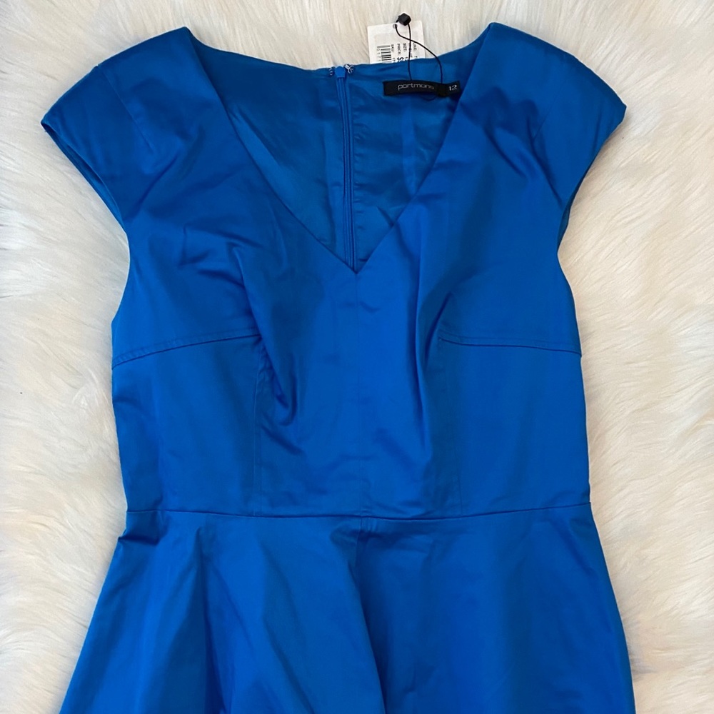 PORTMANS NWT Blue Flared Dress